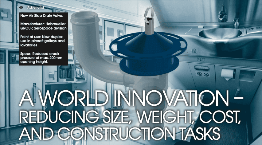 Explore this world innovation valve at AIX - Aircraft Interiors EXPO
